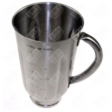 CIOTOLA FRULLATORE INOX NUDA ROBOT DA CUCINA E CUOCITUTTO - KW615843