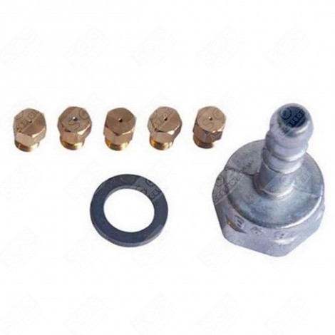 Kit Iniettori Gas Butano Per Forno E Cucina Brandt - Ricambio Originale 74x1348