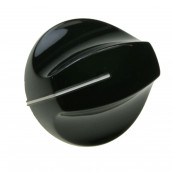 Pulsante selezione termostato nero