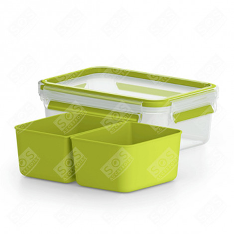 SCATOLA SNACK A DUE SCOMPARTI ACCESSORI E PRODOTTI - K3100512