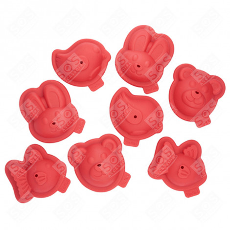SET DI STAMPI ANIMALI (X8) ACCESSORI E PRODOTTI - J409S814