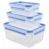 Set di contenitori in plastica (x3)