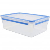 Contenitore rettangolare in plastica per alimenti da 3,7 l