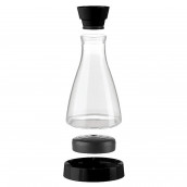 Caraffa nera Flow Friends da 1 litro