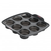 9 Stampi per muffin retrattili (silicone)
