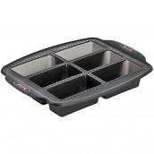 6 Stampi per mini-torte Crispybake 29x21 cm (silicone)