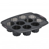 Stampo 10 cannelés crispybake 29x21 cm (silicone)