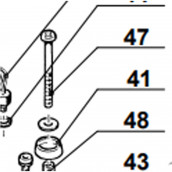 Anello di isolamento in silicone codice 41