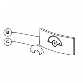 Facciata, riferimento B
