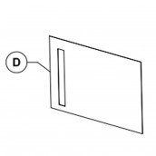 Piastra di fondo (codice d)