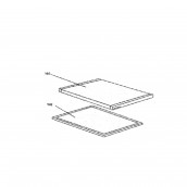 Guarnizione (parte congelatore rilevamento 102)