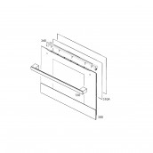 Vetro esterno originale (codice n°300)