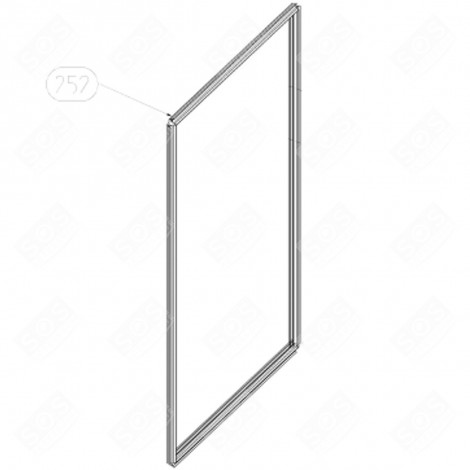 GUARNIZIONE PORTA FRIGORIFERO (CODICE 252) FRIGORIFERO, CONGELATORE - 5928104700