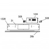 Scheda elettronica, modulo di potenza (rif. 1206)