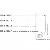 Pompa (codice MS-624214) NESPRESSO VERTUO PLUS