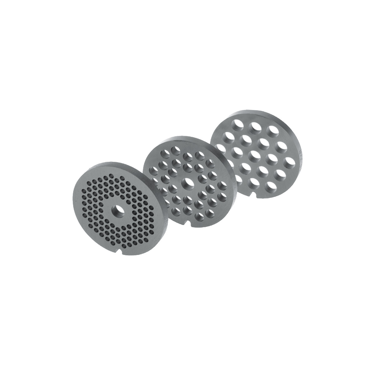 Disco Forato Per Tritacarne Jupiter Misure 2-16 Mm - Acciaio Inox Temprato, 62mm, Ricambio Qualità Tedesca - 2