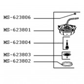 Griglia + viti (codice MS-623803)
