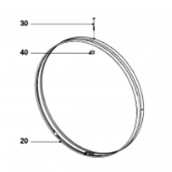 Guarnizione del tamburo (riferimento 20)