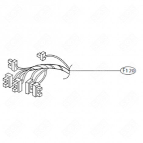 CABLAGGIO (F120) LAVATRICE - EAD62037037