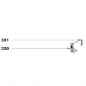 Supporto per cerniere (codice 331)