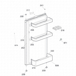 Guarnizione della porta (codice 252)