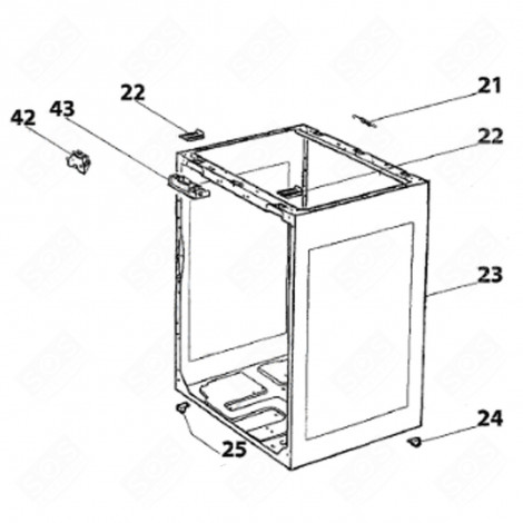 RIPARTITORE (CODICE 43) ASCIUGATRICE - 10933