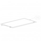 Ripiano, scaffale (indicazione 310) 722X424 mm