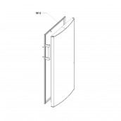 Guarnizione porta (parte frigorifero) riferimento 191 0 originale