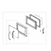 Porta completa originale con codice 1