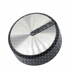 Pulsante di comando grigio