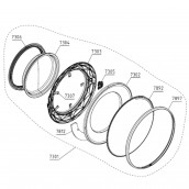 Serratura porta wm-76/86 gf (codice 7305)