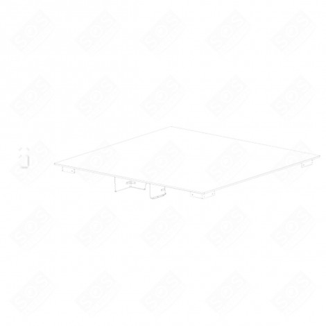 PIANO IN VETROCERAMICA (CODICE 6) FORNI, FORNELLI ELETTRICI E A GAS - 4410300272