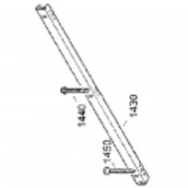 Vite in lamiera a esagono (codice 1440)