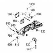 Supporto in gomma per ventilatore (riferimento 860)