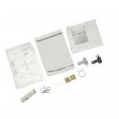 Set di fissaggio per battiscopa