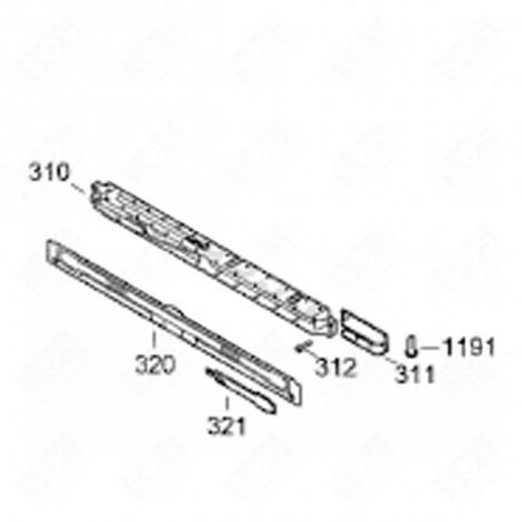 KIT DI ACCESSORI (CODICE 310) FRIGORIFERO, CONGELATORE - 9591575