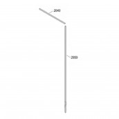 Griglia profilo di copertura lunga (codice 2050)