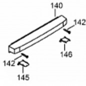 Contenitore del pannello di controllo (codice 140)