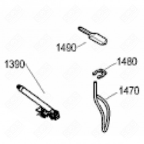 ALIMENTAZIONE ACQUA COMPLETA COMBINATA (CODICE 1390) FRIGORIFERO, CONGELATORE - 9941154