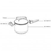 Maniglia ciotola rossa (codice SS-980720)