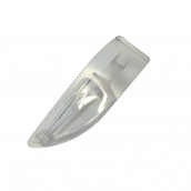 Portello trasparente spazzola