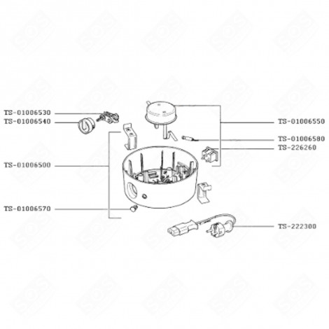 SENSORE (CODICE TS-01006550) VARI PICCOLI ELETTRODOMESTICI - TS-01006550