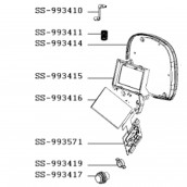 Scheda elettronica schermo (codice SS-993571) COOKEO