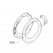 Telaio interno oblò codice 0222 originale