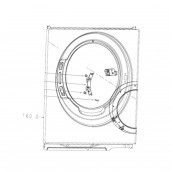 Facciata anteriore originale (codice 1600)
