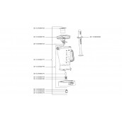 Ciotola frullatore nero (codice di riferimento SS-1530000798)