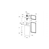 Guarnizione della porta (parte frigorifero, codice 251)