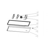 Guarnizione del frigorifero (codice 4)
