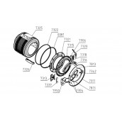 Coperchio contenitore WM-75/85.c LA070 Assy (codice 7311)