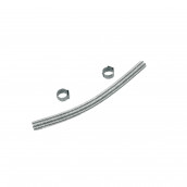 Tubo 16cm + 2 gancetti